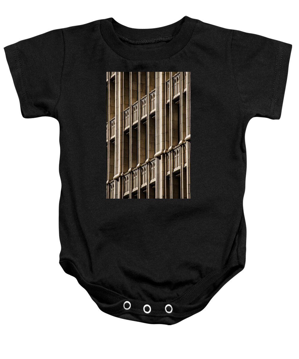 Architecture Baby Onesie featuring the photograph Dallas Architecture by David Downs