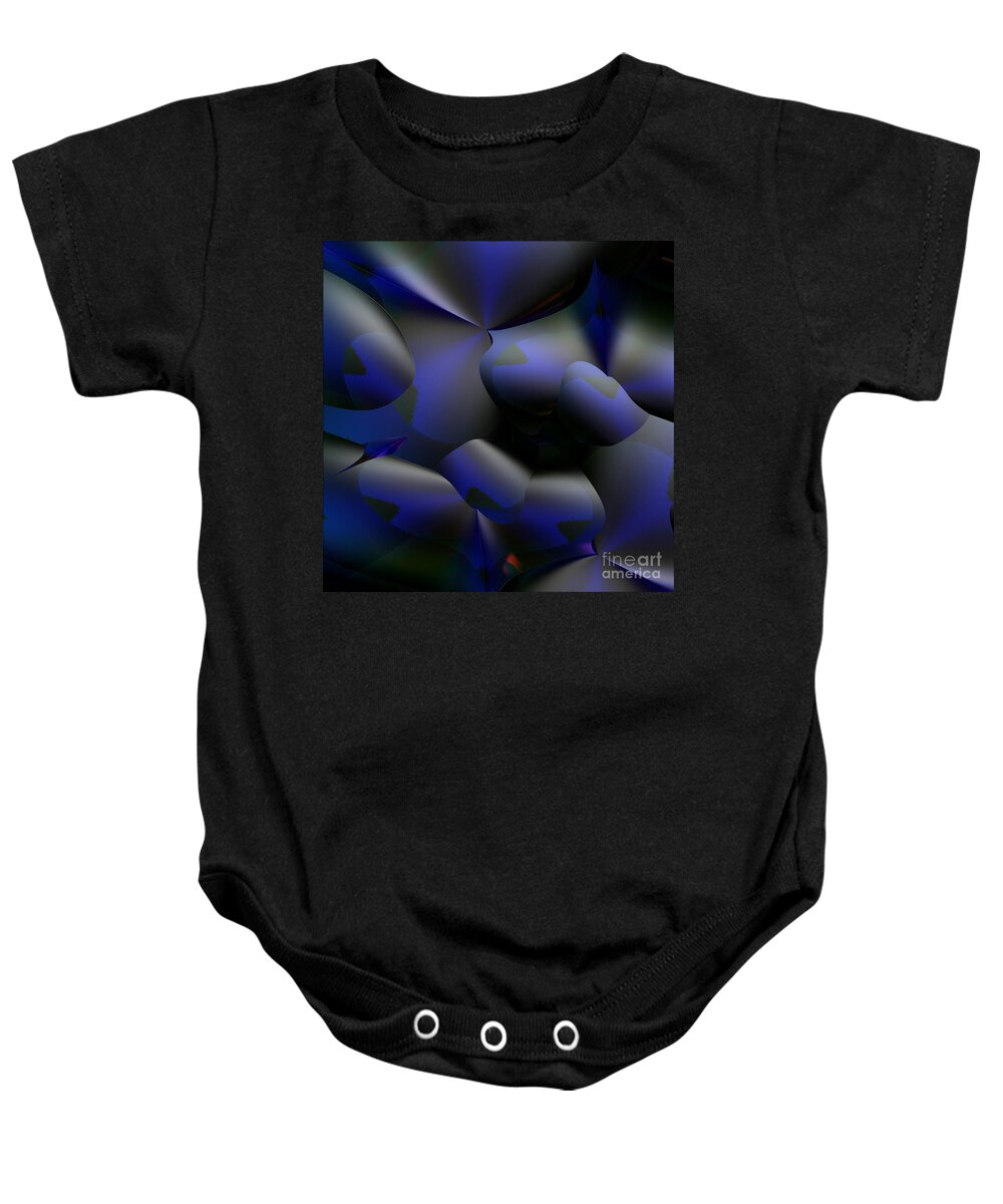  Baby Onesie featuring the digital art Drifting Off by jammer by First Star Art