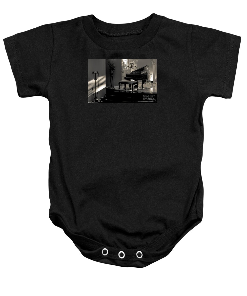 Elegance Baby Onesie featuring the photograph Elegance by Imagery by Charly