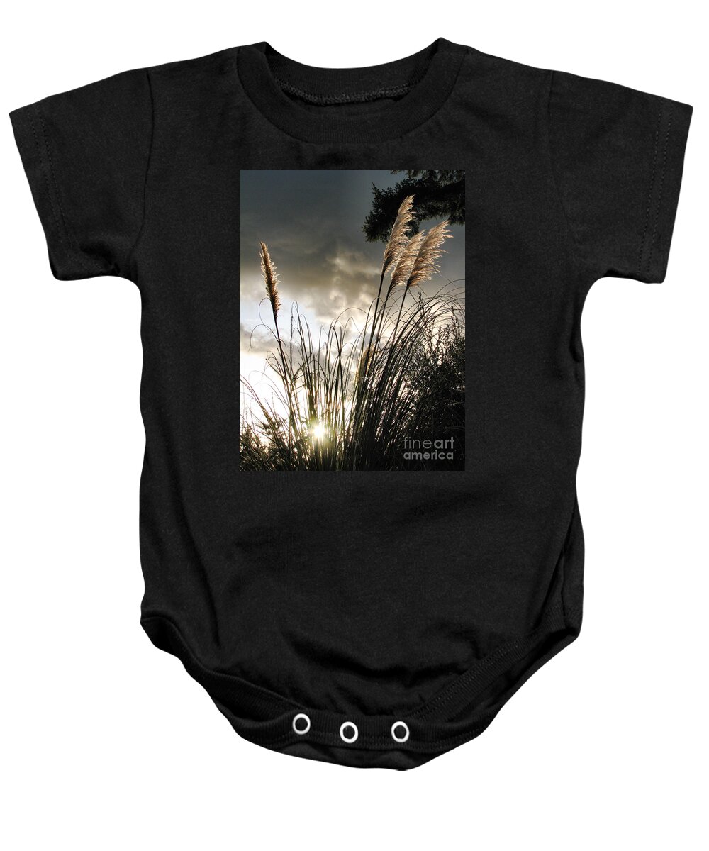 Landscape Baby Onesie featuring the photograph Embracing The Mystery by Rory Siegel