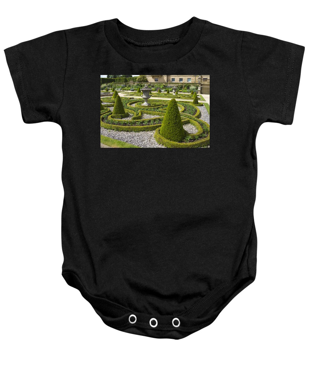 Garden Baby Onesie featuring the photograph Formal gardens - 9 by Chris Smith