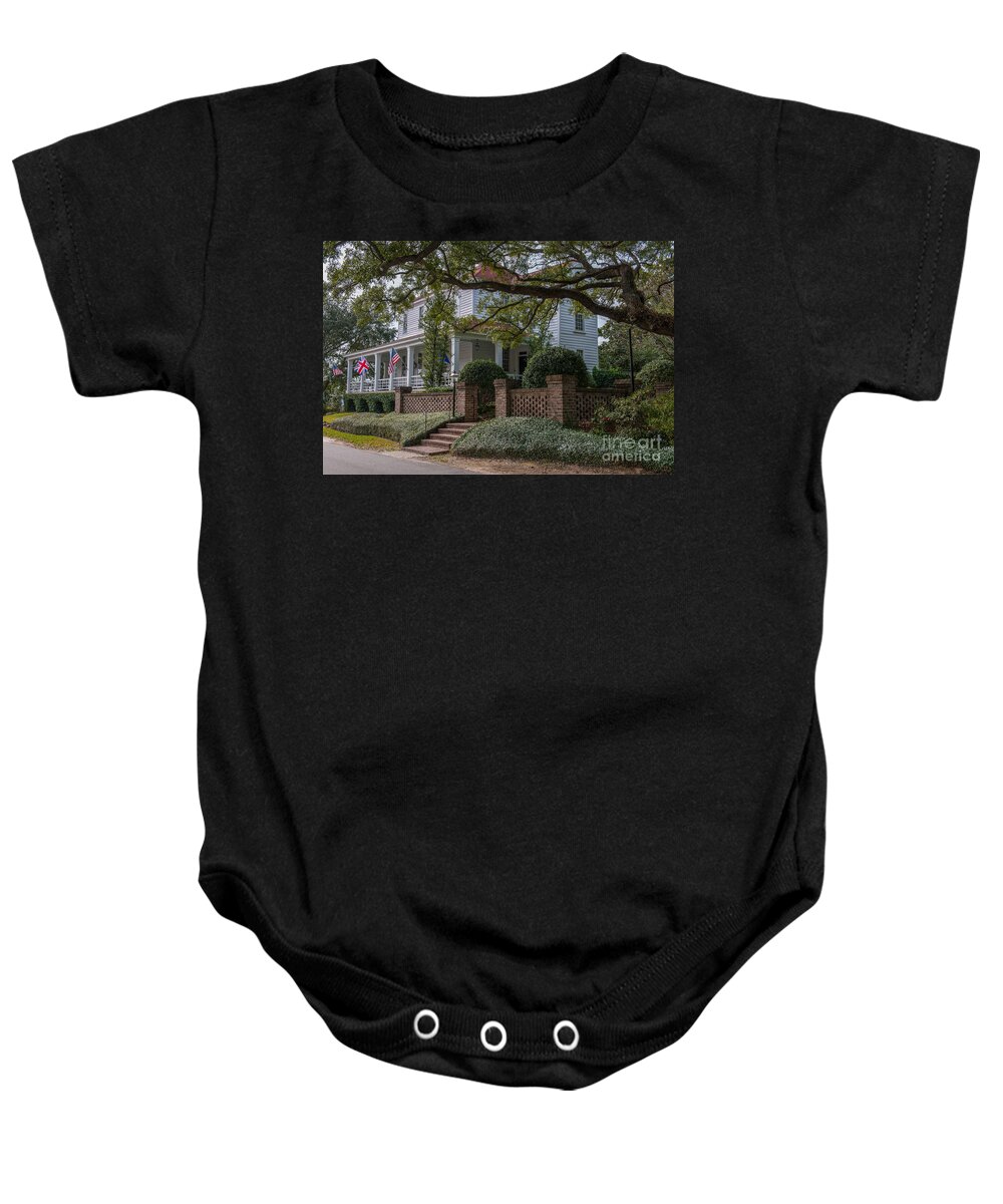 Home Baby Onesie featuring the photograph Georgetown Home by Dale Powell