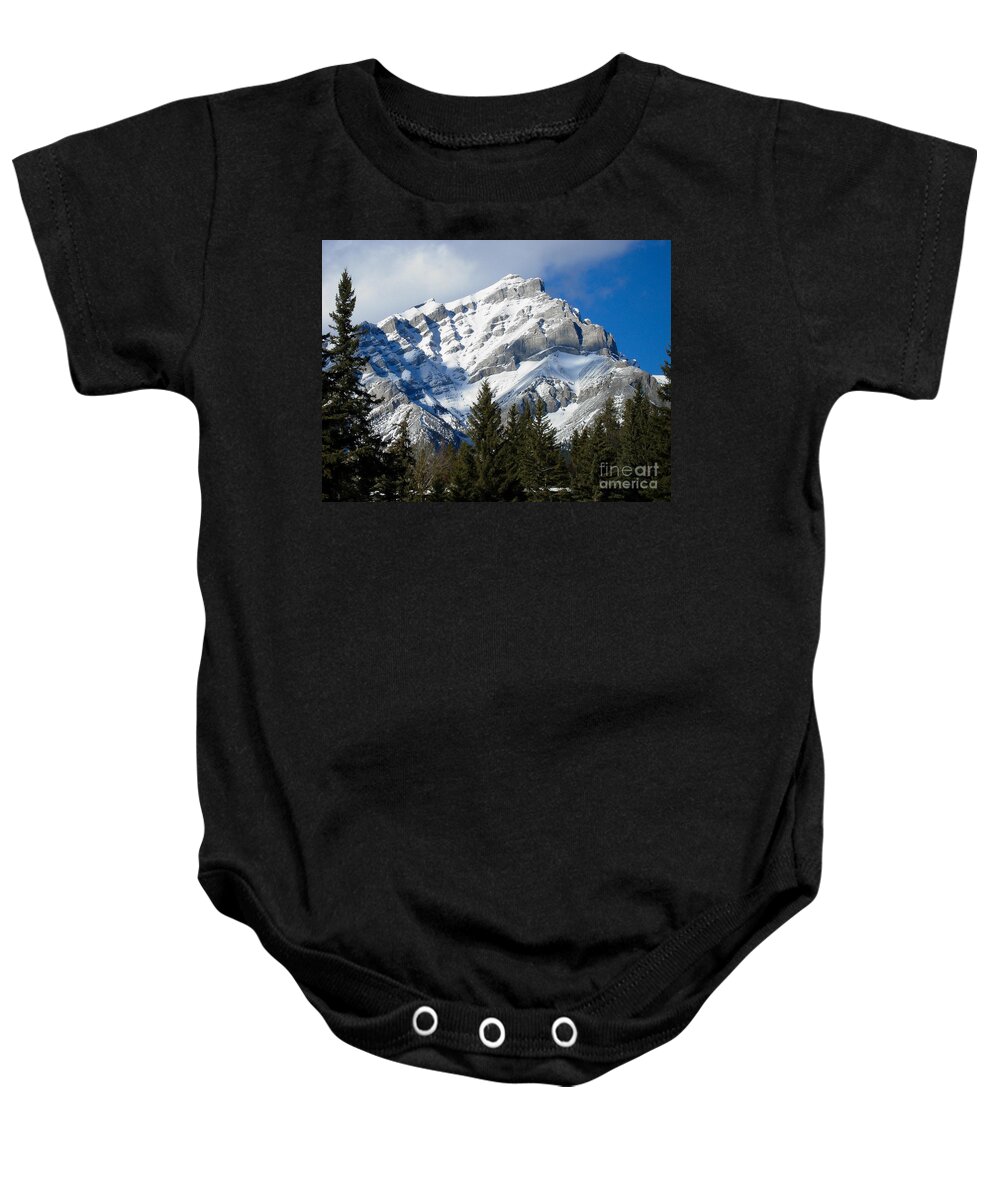 Nature/landscapes Baby Onesie featuring the photograph Glorious Rockies by Bianca Nadeau