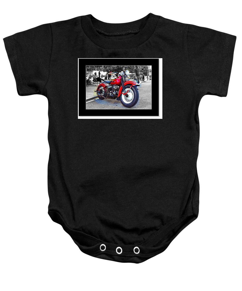  Baby Onesie featuring the photograph Greeting card sample II by Jeff Kurtz