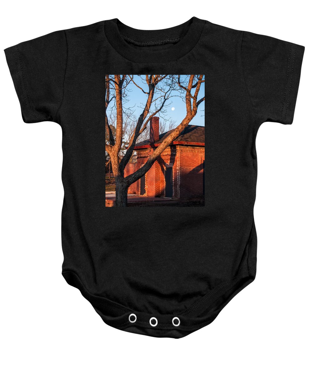 Cayce Baby Onesie featuring the photograph Guignard Brick Works-5 by Charles Hite