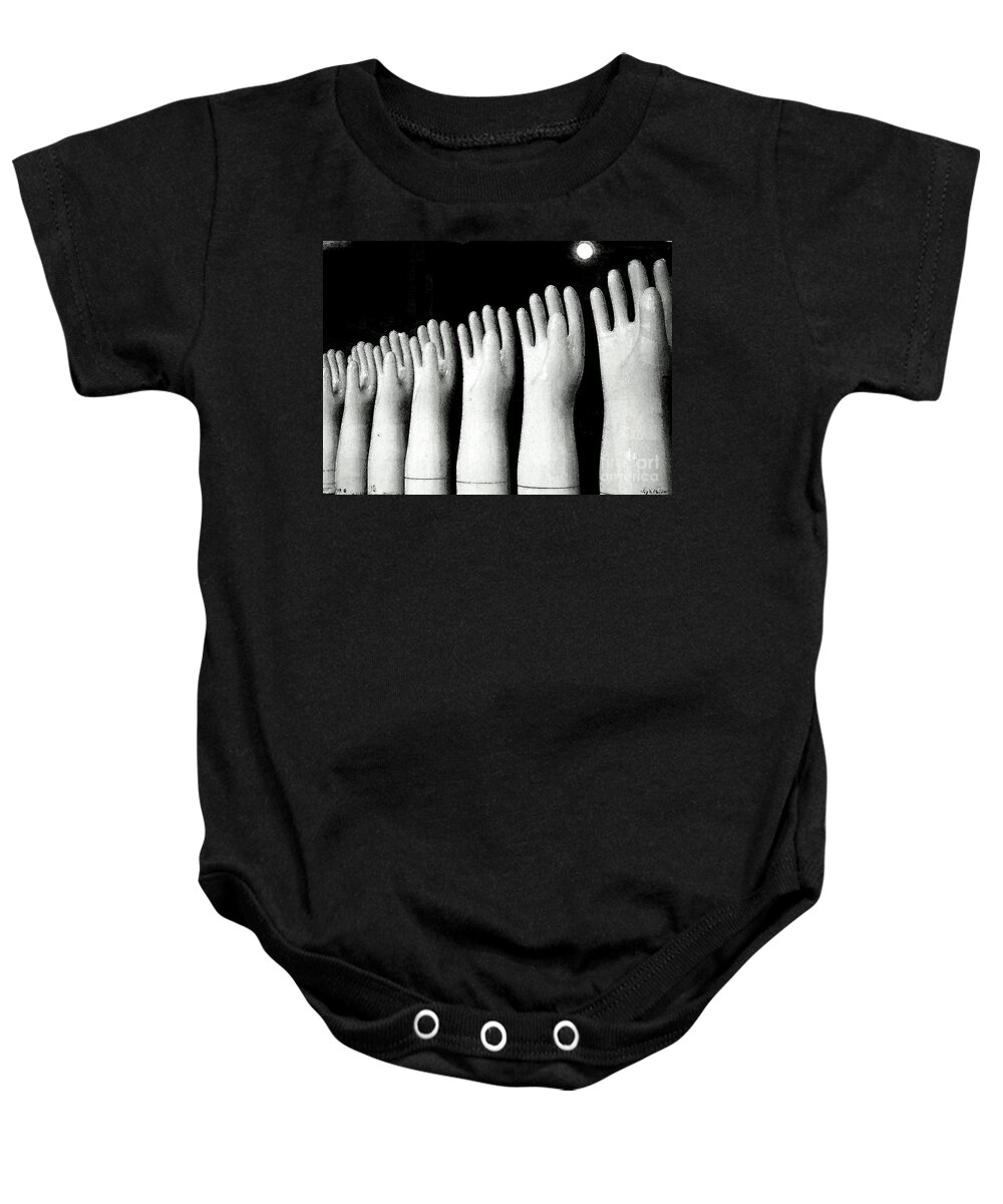 Still Life Baby Onesie featuring the photograph Hands Of Hope by Lyric Lucas