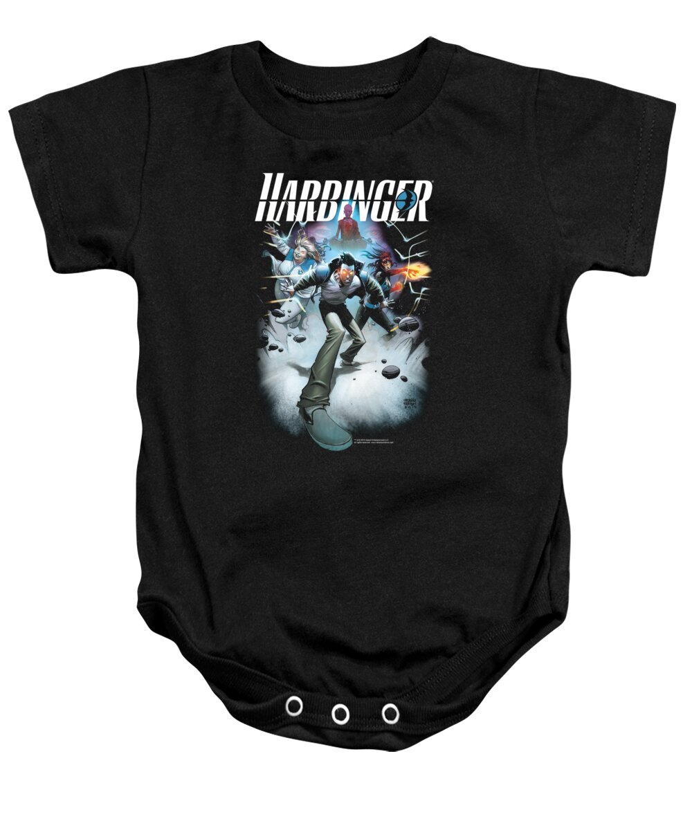  Baby Onesie featuring the digital art Harbinger - 12 by Brand A