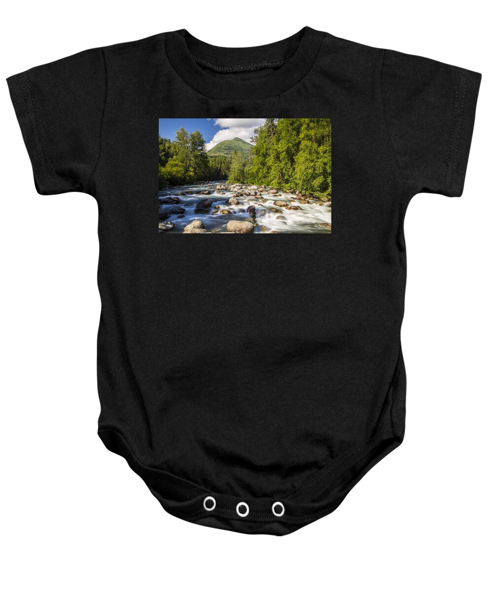 Landscape Baby Onesie featuring the photograph Hatchers Pass by Kyle Lavey