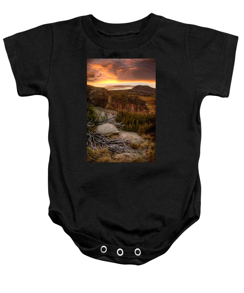 2013 Baby Onesie featuring the photograph Jagungal Wilderness by Robert Charity