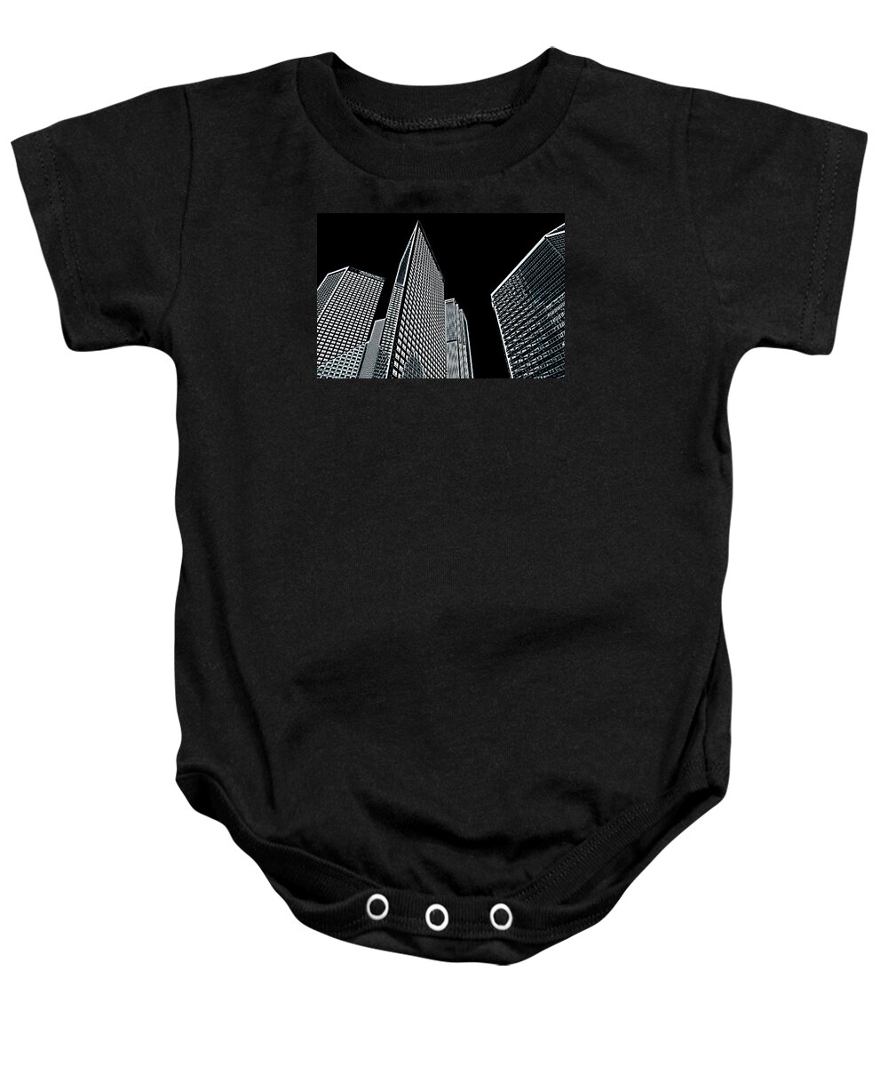 Cityscape Baby Onesie featuring the photograph La 0412 by Andre Aleksis