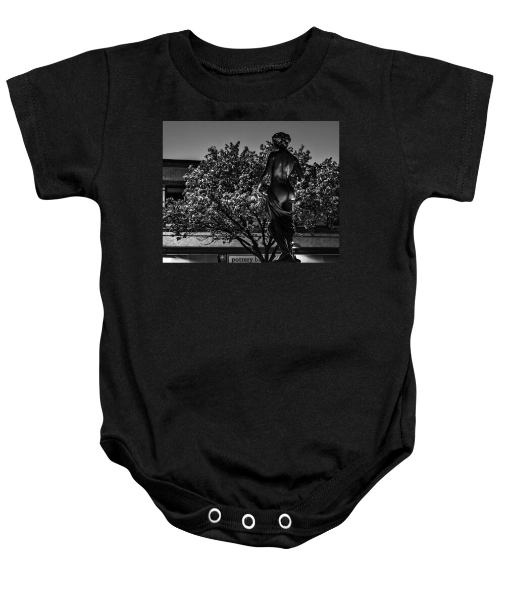 Slow Speed Baby Onesie featuring the photograph Lady of the night by Sennie Pierson