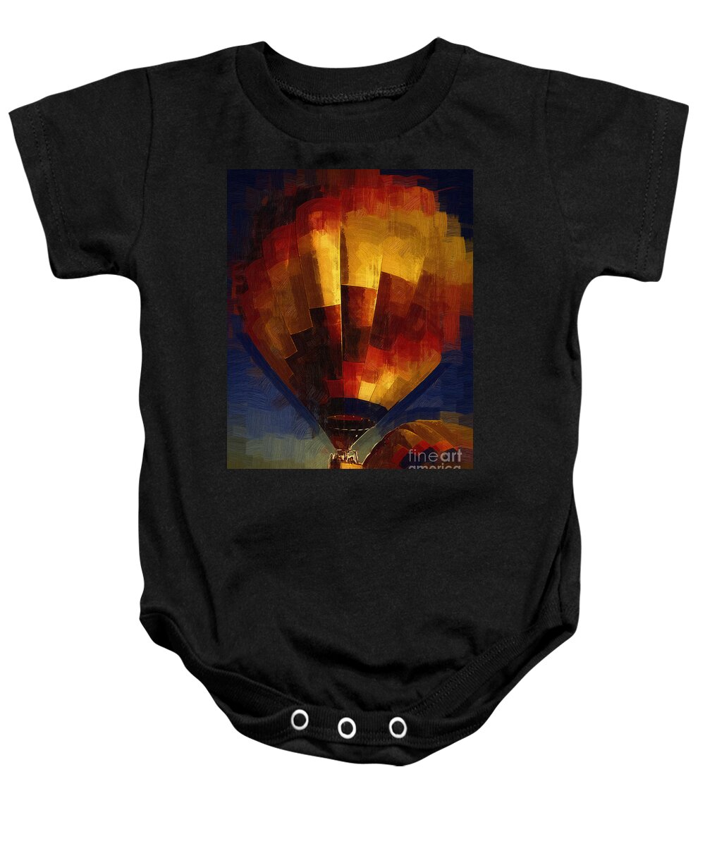 Air Baby Onesie featuring the digital art Lift by Kirt Tisdale