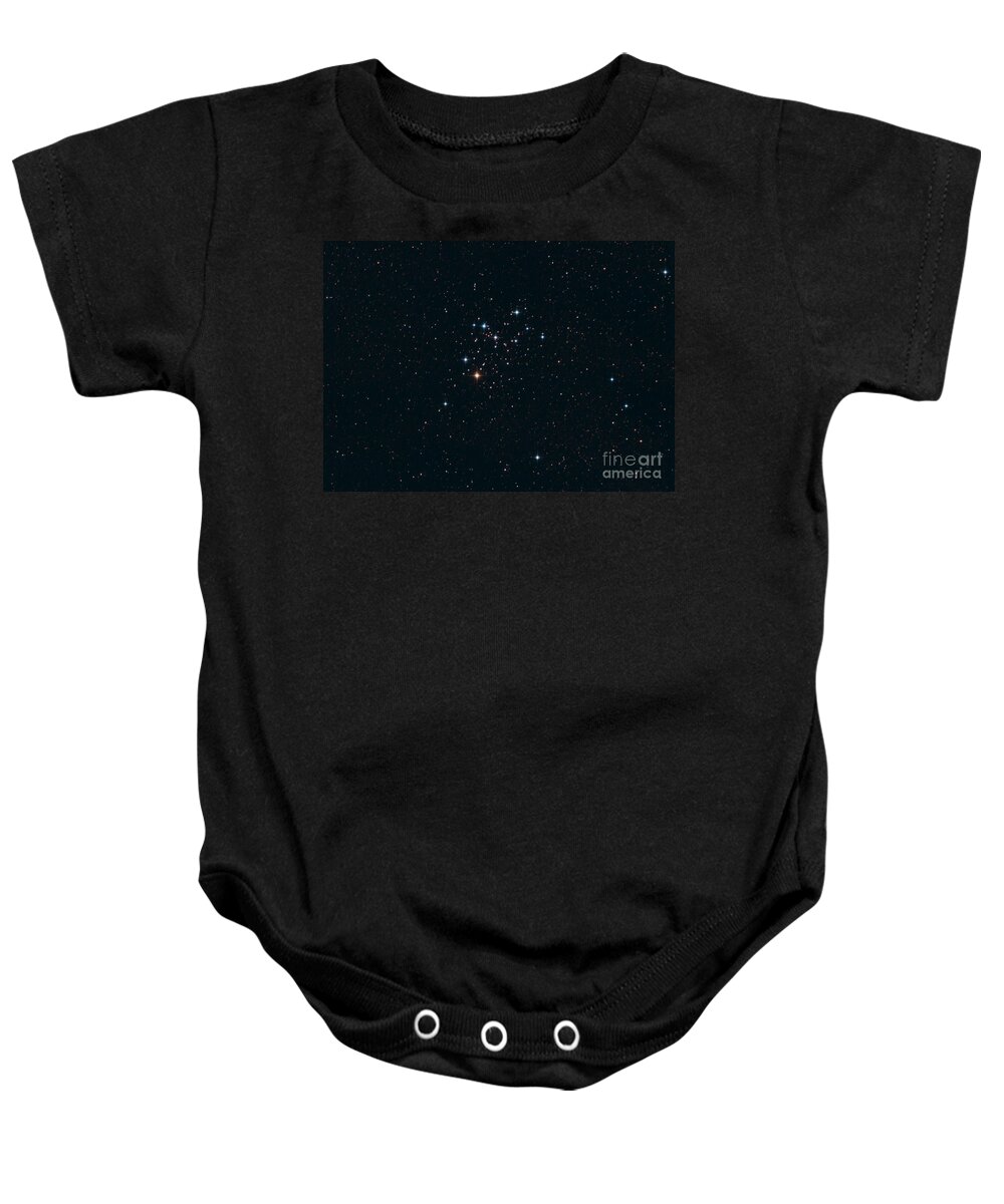 Science Baby Onesie featuring the photograph M6 Open Star Cluster by John Chumack