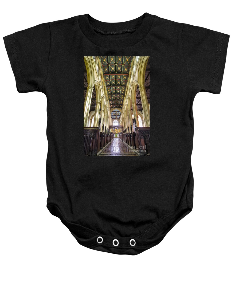 Church Baby Onesie featuring the photograph Magdalene aisles by Steev Stamford