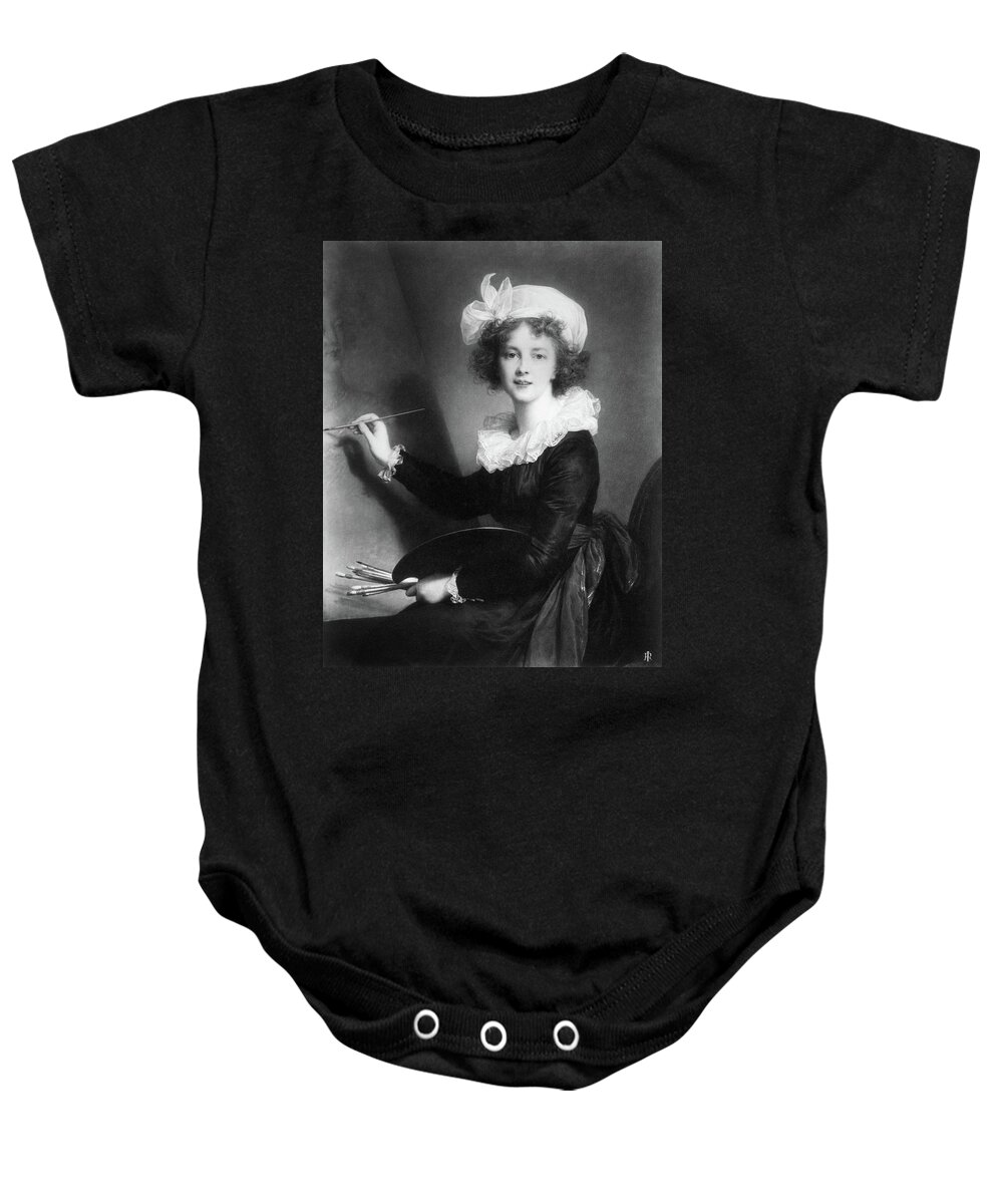 1790 Baby Onesie featuring the painting Marie Vigee-lebrun (1755-1842) by Granger