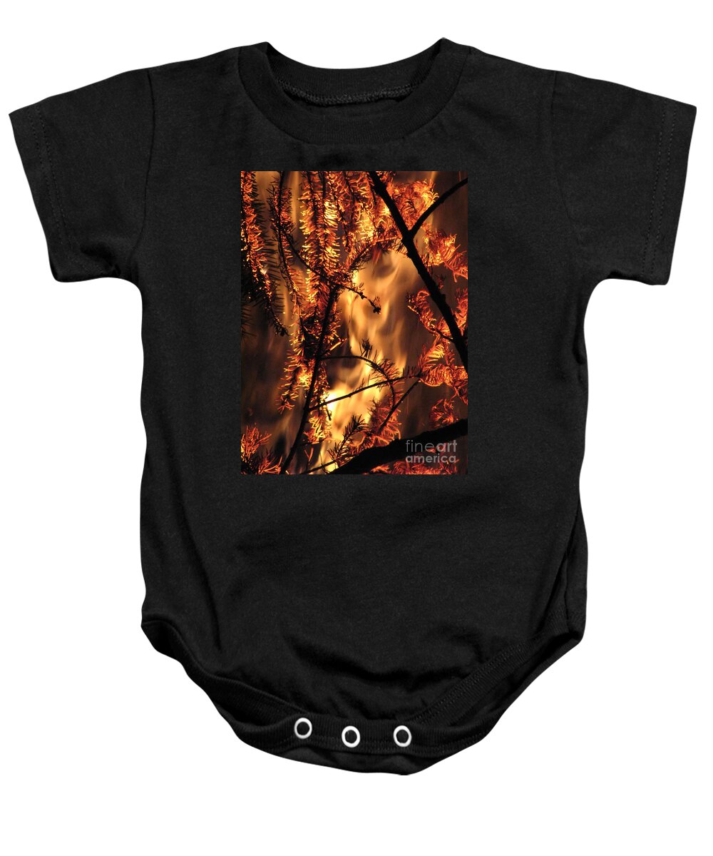 Fire Baby Onesie featuring the photograph Metamorphosis by Rory Siegel