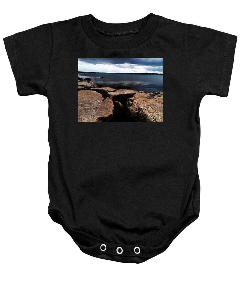  Baby Onesie featuring the photograph New Bedford Massachusetts by Andrea Anderegg