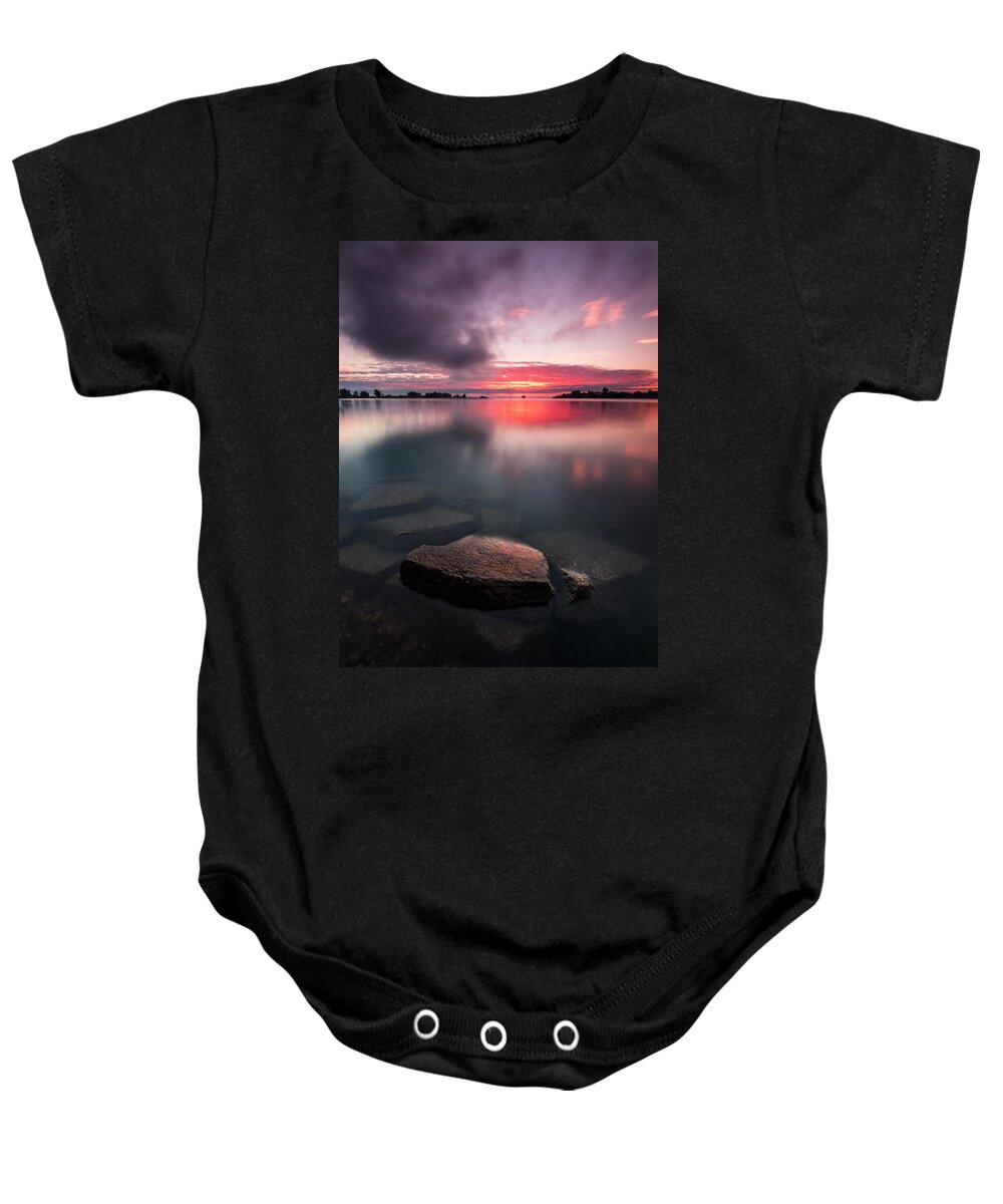 Landscape Baby Onesie featuring the photograph New beginning by Davorin Mance