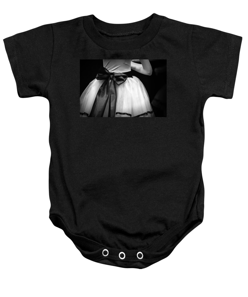 Bow Baby Onesie featuring the photograph On Stage by Lauri Novak
