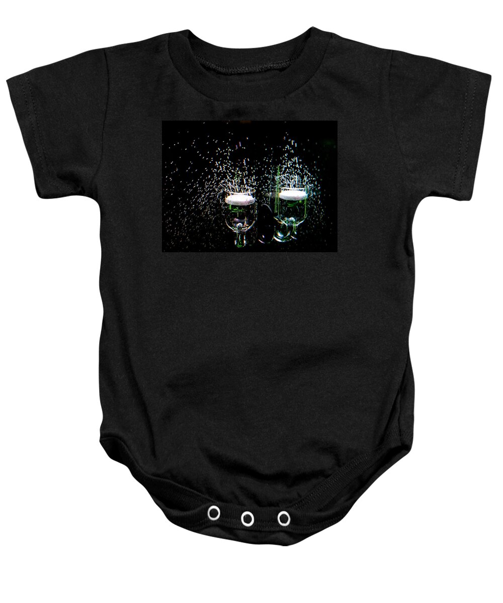 Aquarium Baby Onesie featuring the photograph Oxygen cocktail by Michael Goyberg