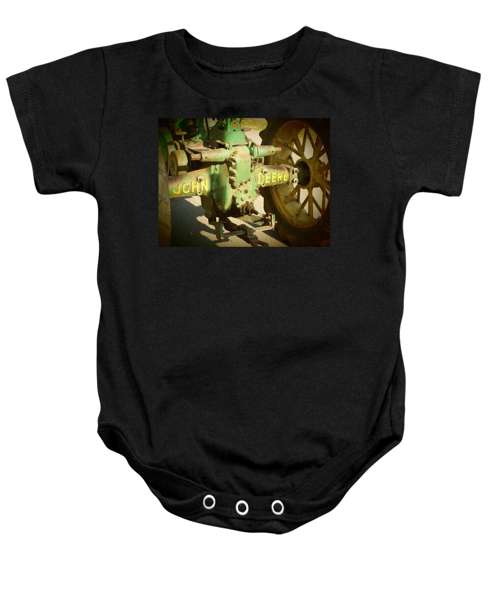 Rides Baby Onesie featuring the photograph Remembering Old Bessy by Caryl J Bohn