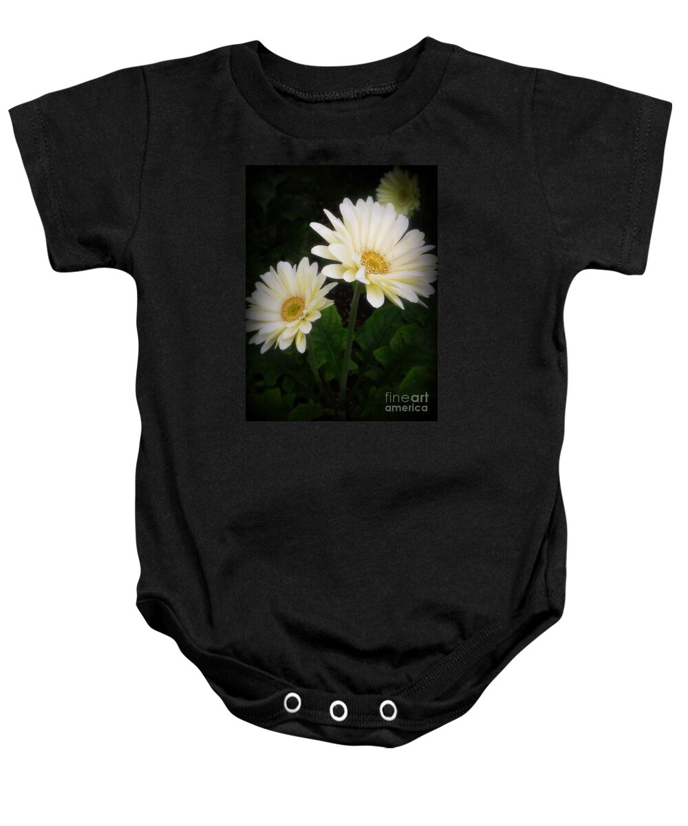 Botany Baby Onesie featuring the photograph Stand By Me Gerber Daisy by Lingfai Leung