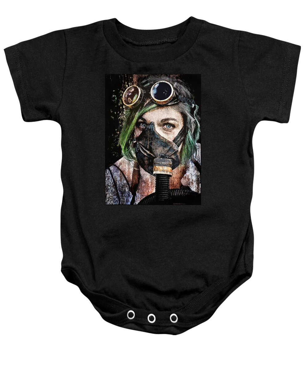 Steampunk Baby Onesie featuring the photograph Steampunk by Rick Mosher