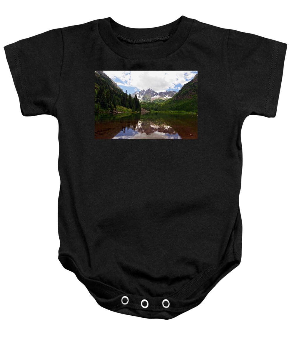 Rocky Mountains Baby Onesie featuring the photograph Summer Bells by Jeremy Rhoades