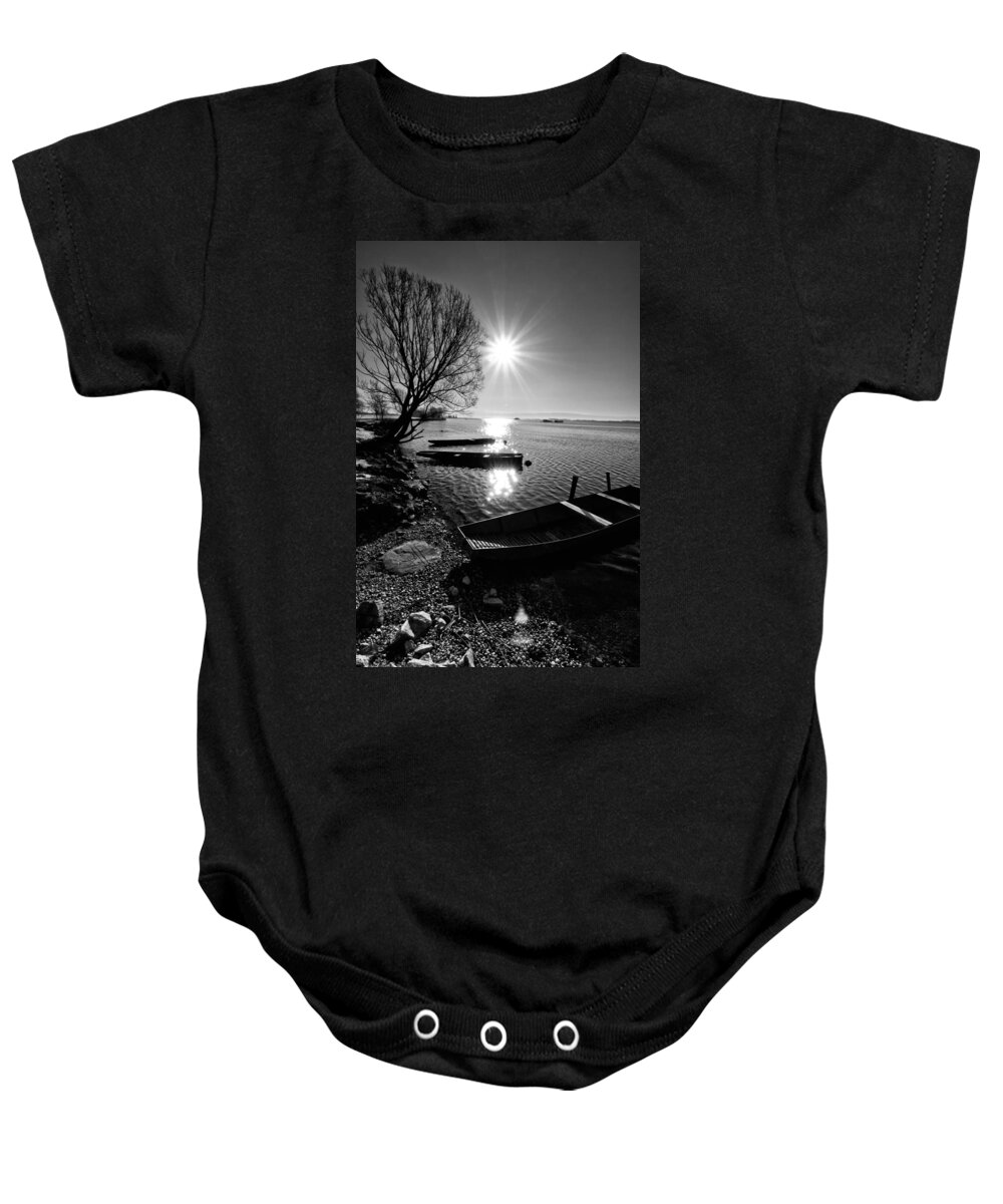 Landscape Baby Onesie featuring the photograph Sunny day by Davorin Mance