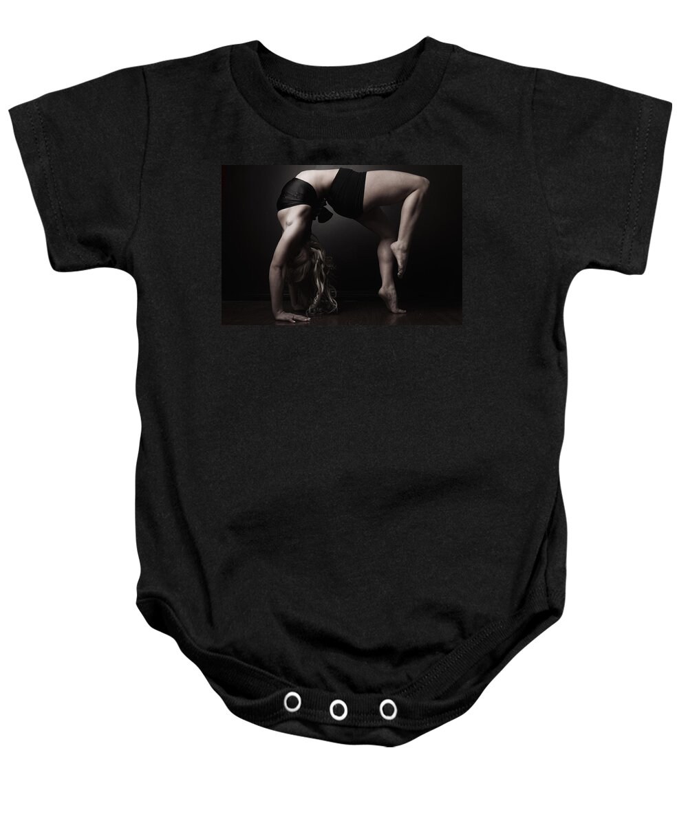 Leg Baby Onesie featuring the photograph Table Top by Monte Arnold