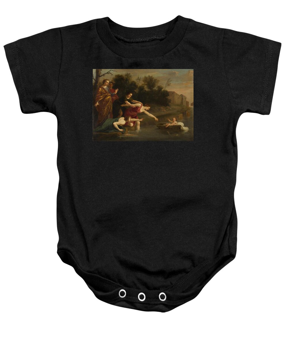 Landscapes Baby Onesie featuring the painting The Finding Of Moses  by Pam Neilands