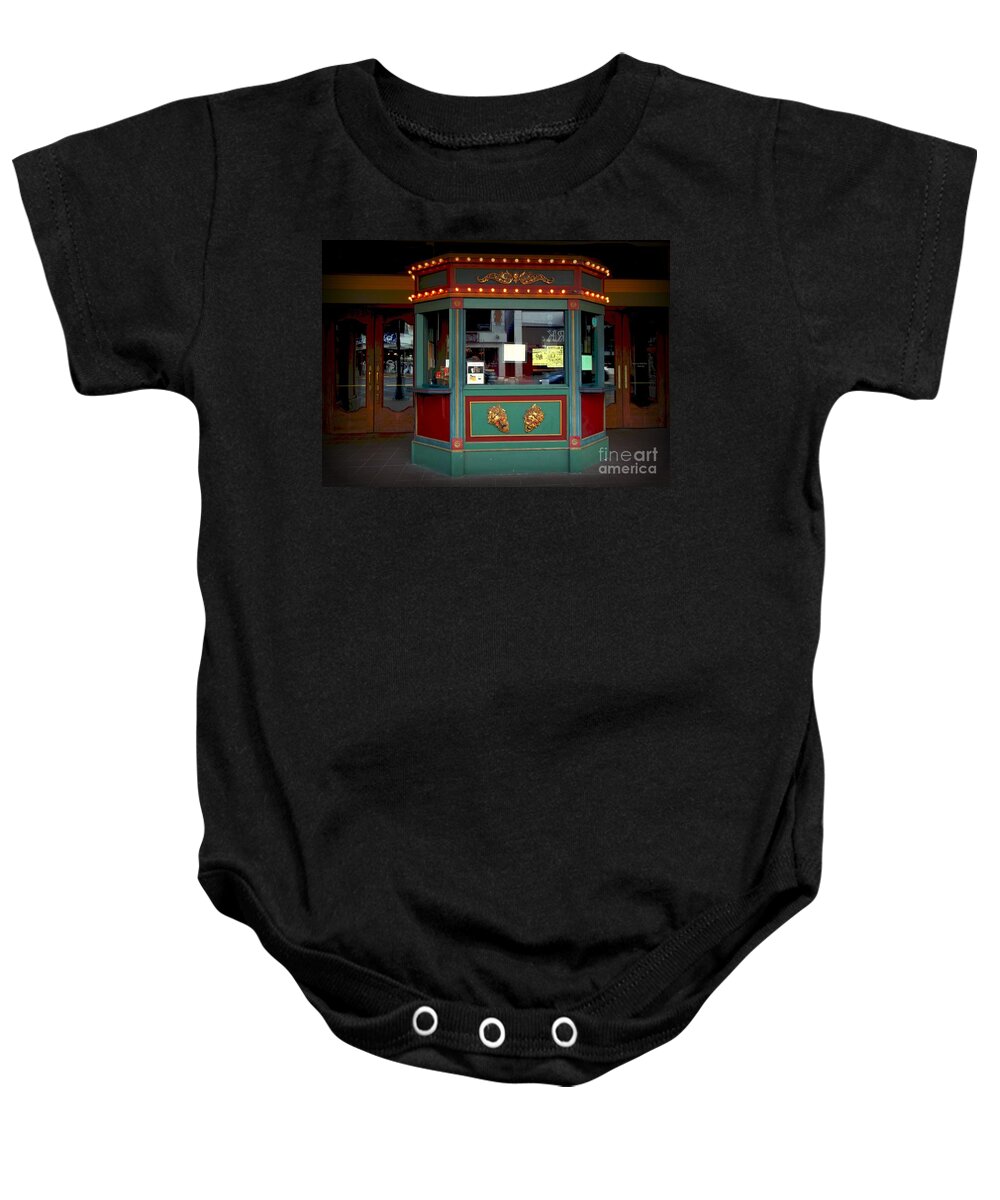  Baby Onesie featuring the photograph The Tivoli Edited by Kelly Awad