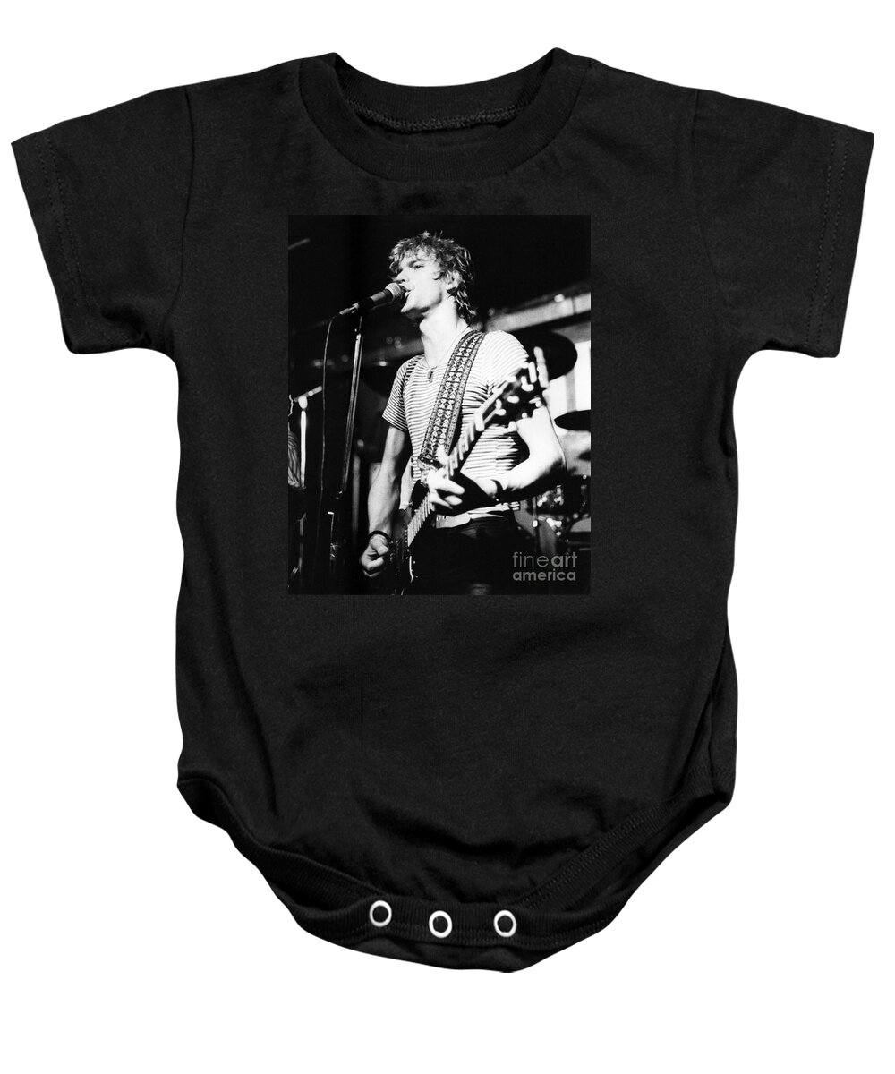 Kelvin Baby Onesie featuring the photograph The White Cats by David Fowler