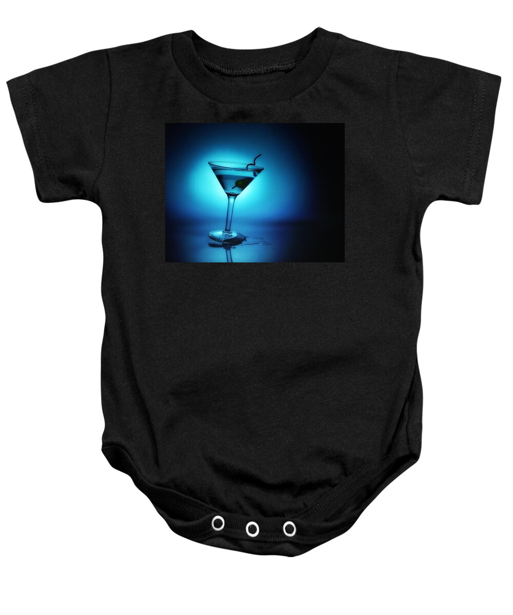 Glass Baby Onesie featuring the photograph Tipsy by Mark Fuller