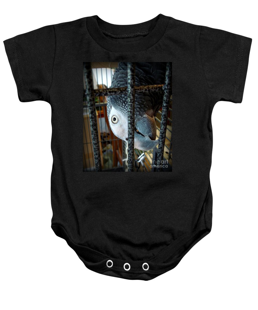 Bird Baby Onesie featuring the photograph Topsy Turvy World by Renee Trenholm