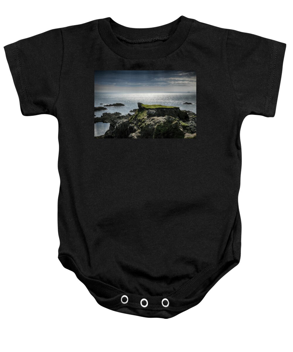 Ireland Baby Onesie featuring the photograph Tough Green to Get To by Robert Woodward