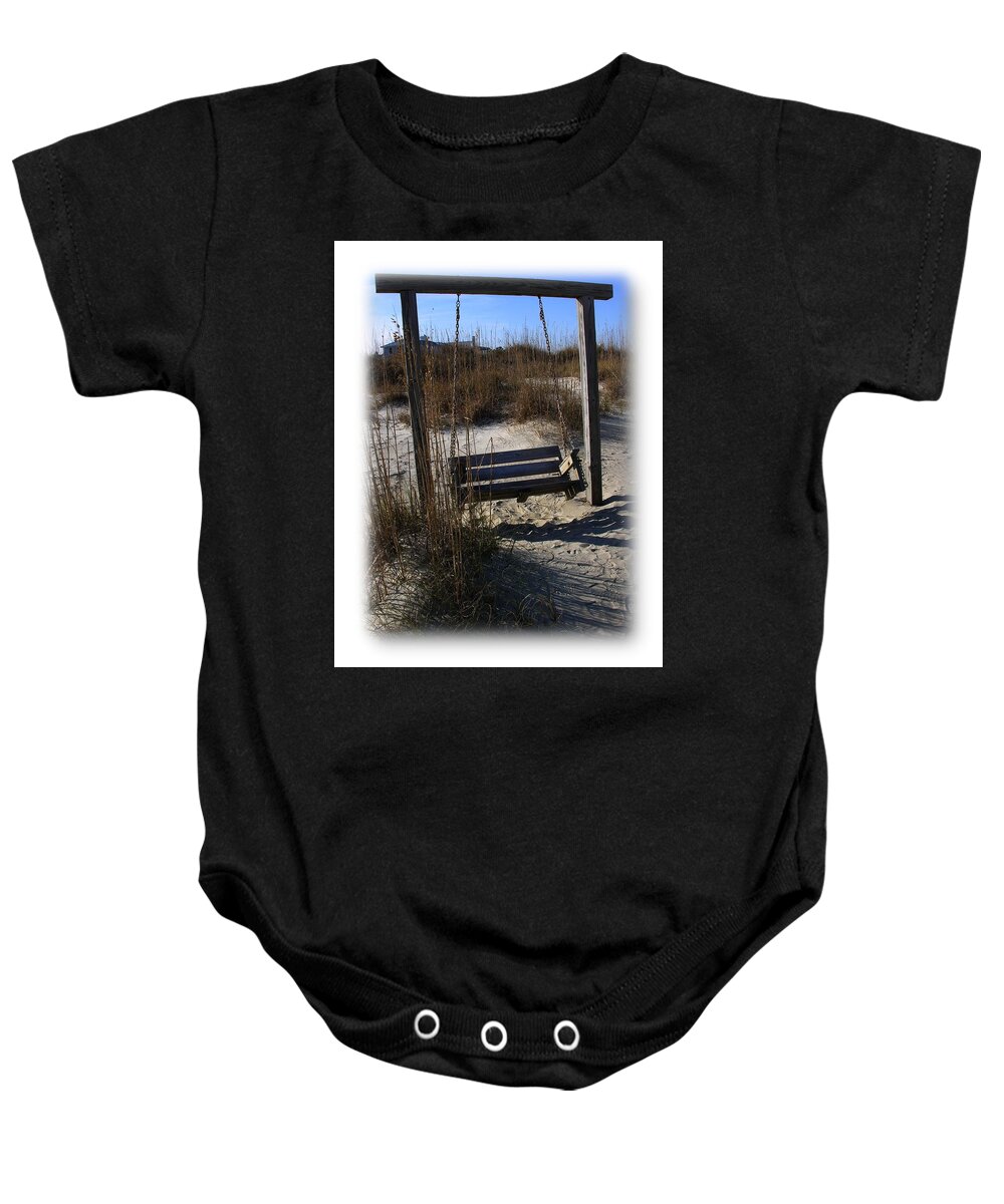  Baby Onesie featuring the photograph Tybee Island Georgia by Jacqueline M Lewis