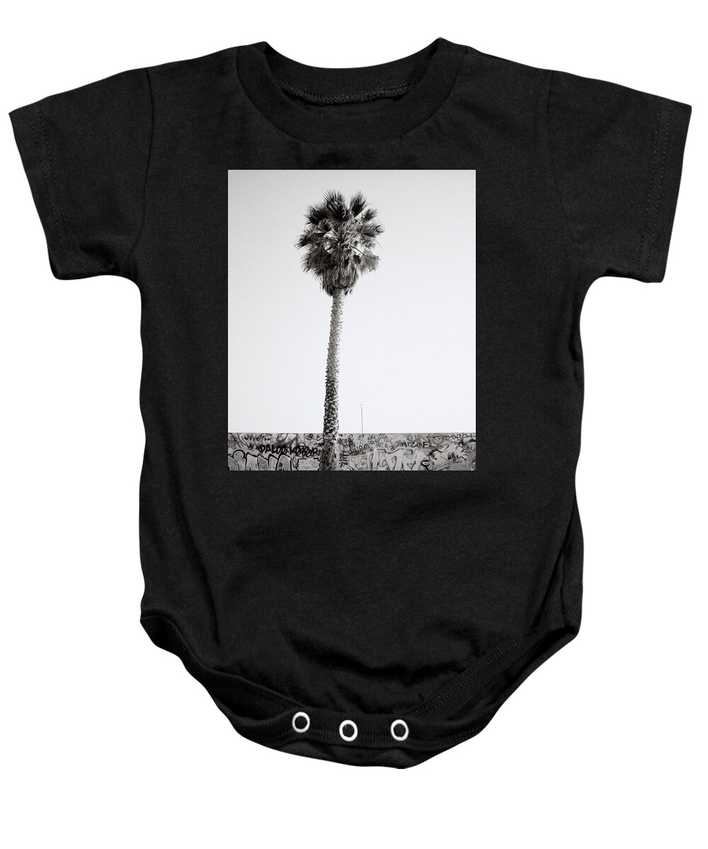 California Baby Onesie featuring the photograph Venice Beach In Los Angeles by Shaun Higson