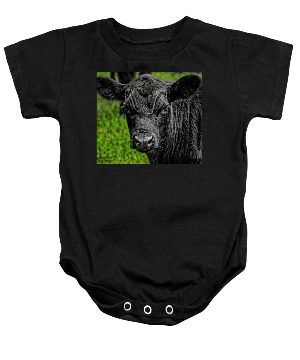Art Prints Baby Onesie featuring the photograph Watching Me by Dave Bosse