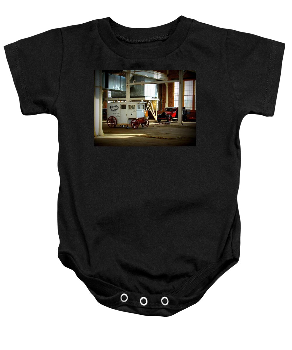 Fine Art Baby Onesie featuring the Where They wait by Rodney Lee Williams