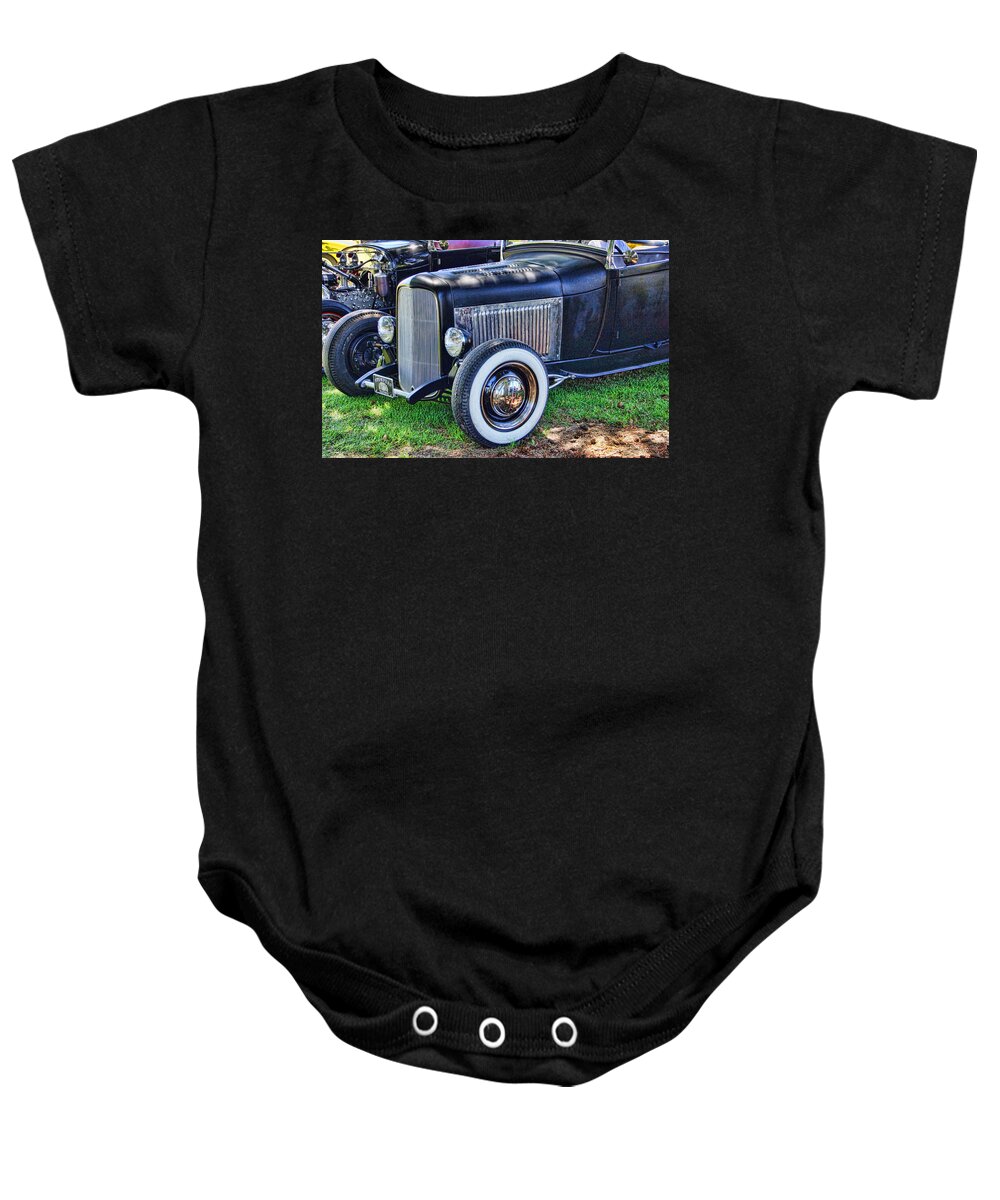  Ford Hot Rod Baby Onesie featuring the photograph Yesterdays Hot Rod by Ron Roberts