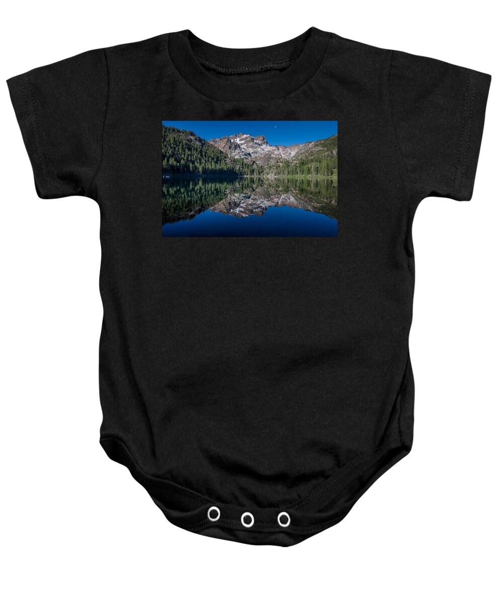 Sierra Baby Onesie featuring the photograph Lower Sardine Lake #1 by Greg Nyquist