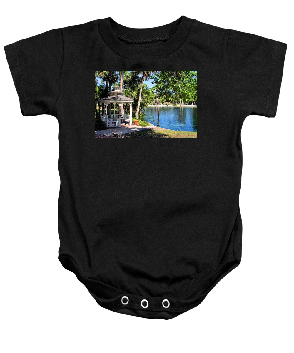 The Springs Baby Onesie featuring the photograph The Springs #2 by Kristin Elmquist
