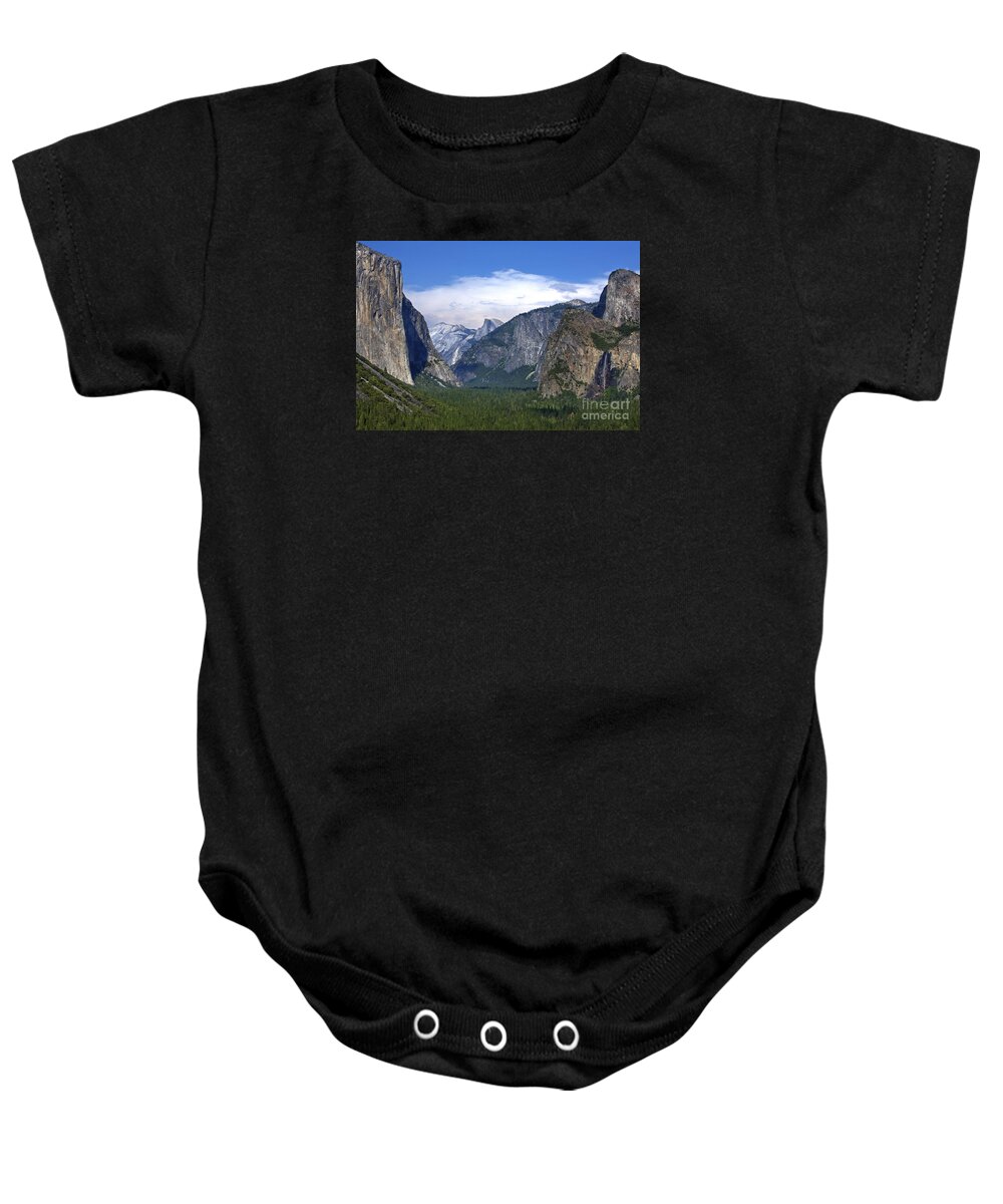 Yosemite Baby Onesie featuring the photograph Yosemite #1 by Daniel Knighton