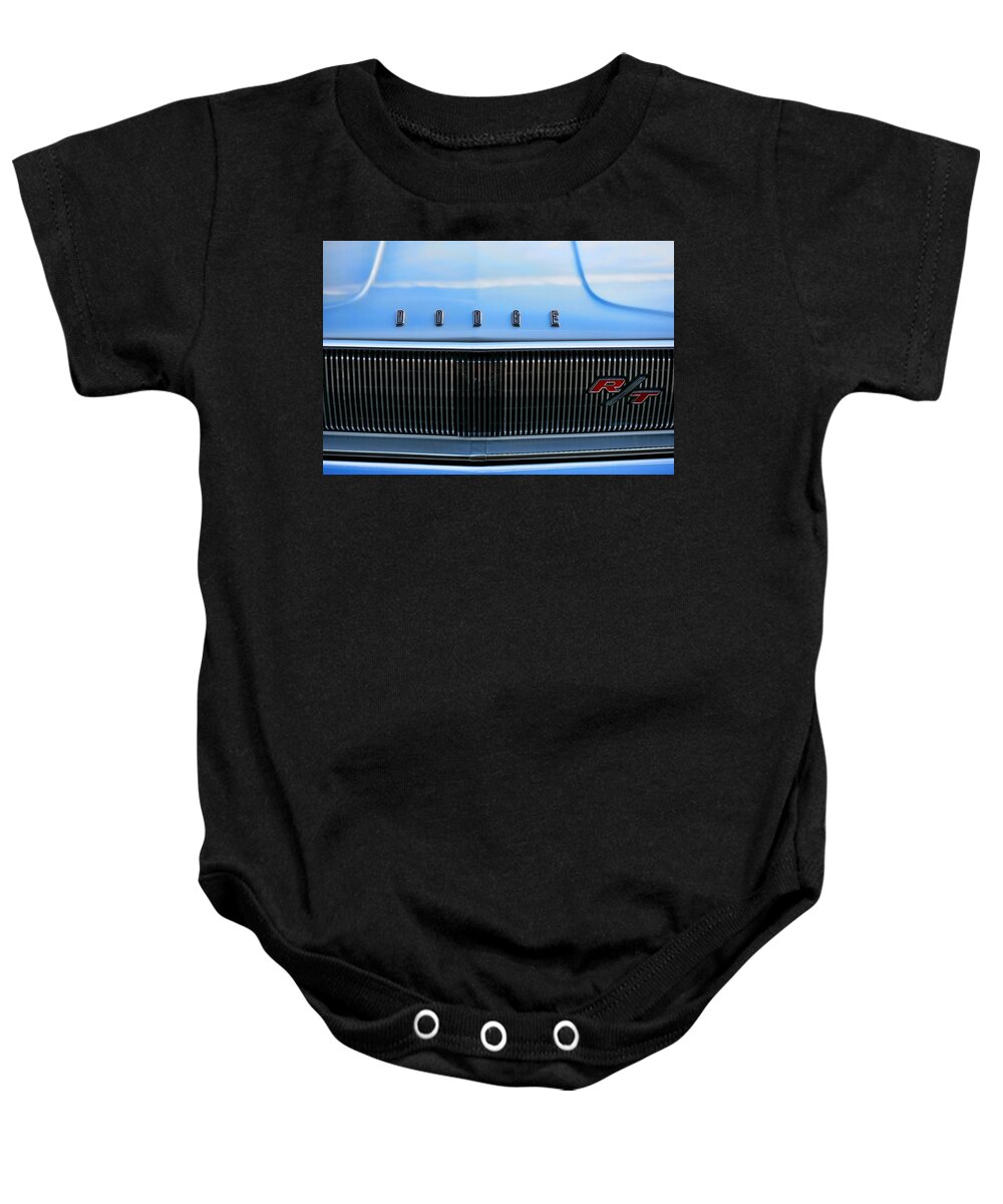 1966 Baby Onesie featuring the photograph 1966 Dodge Coronet RT by Gordon Dean II
