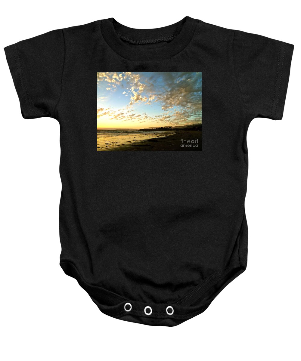 Beach Baby Onesie featuring the photograph End of Day by Parrish Todd