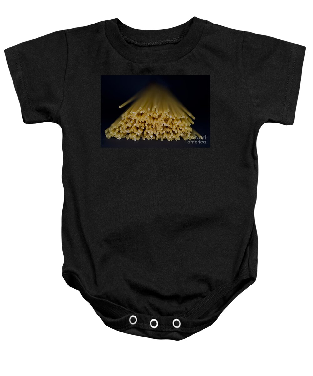 Pasta Baby Onesie featuring the photograph Spaghetti #3 by Mats Silvan