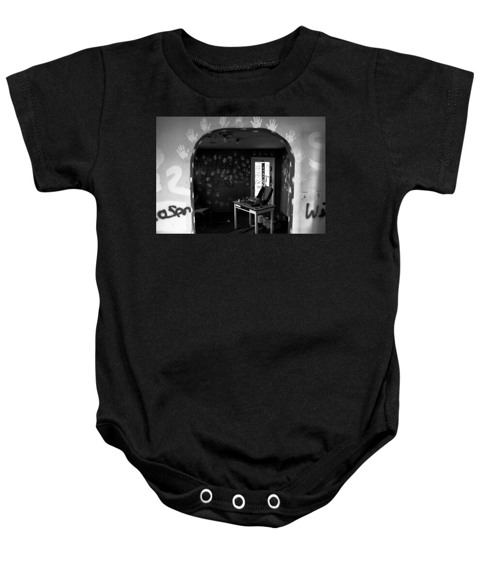 Fine Art Photography Baby Onesie featuring the photograph A Writers Retreat by David Lee Thompson