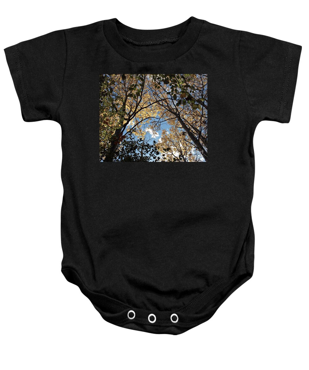 Scenery Baby Onesie featuring the photograph Arch To The sky by Barbara McMahon