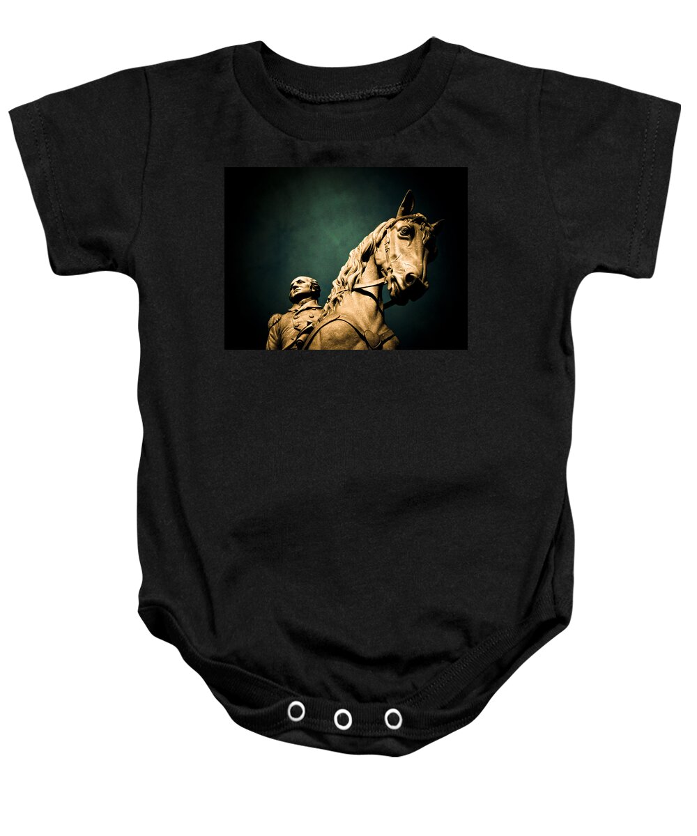 President Baby Onesie featuring the photograph First and Foremost by Jessica Brawley